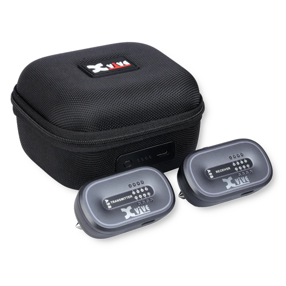 XVive A58 guitar wireless system bundle gray - Afbeelding 8