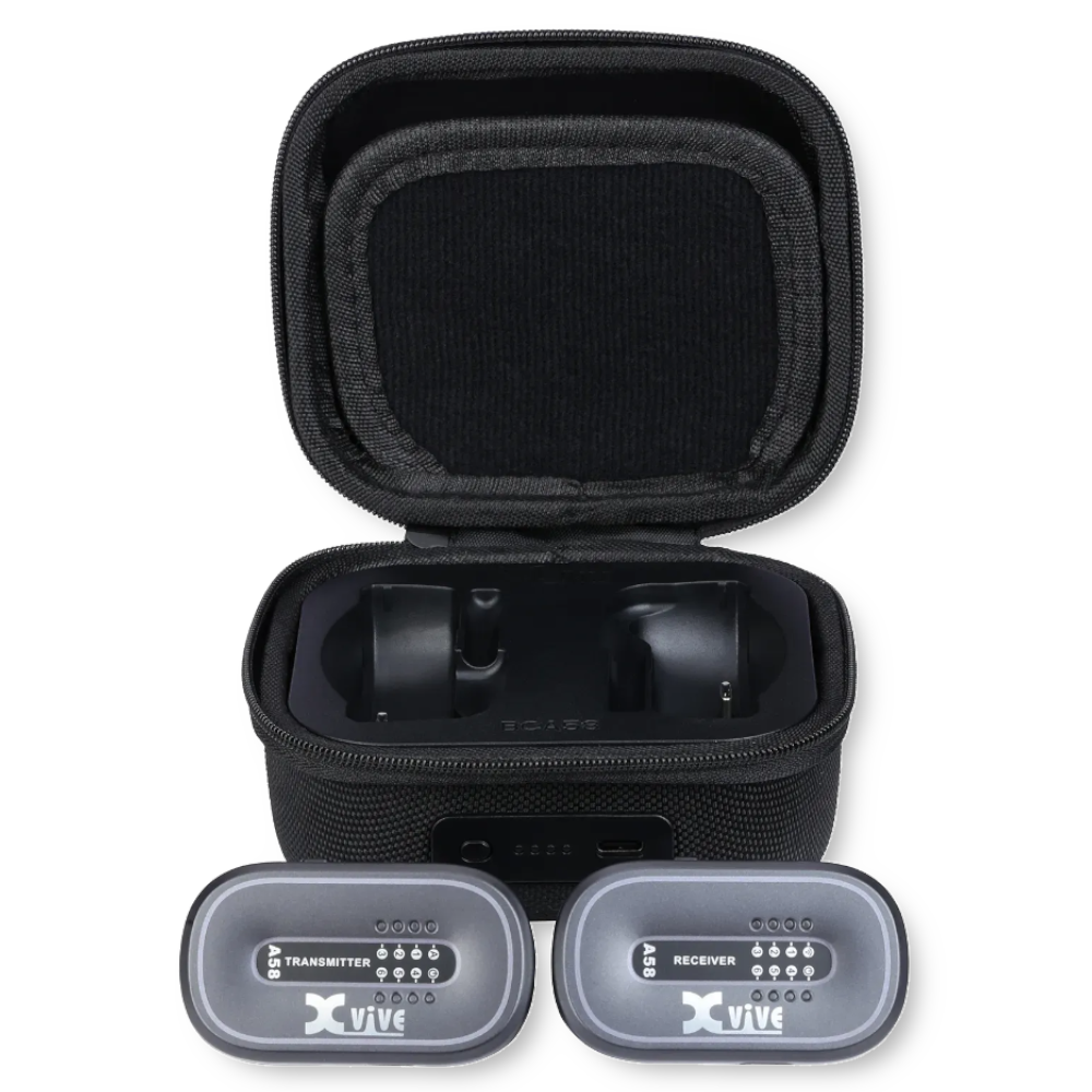 Xvive A58BCC wireless bundle gray