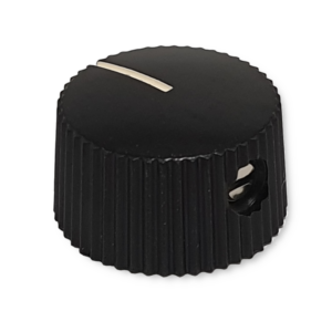 Fender amplifier knob black