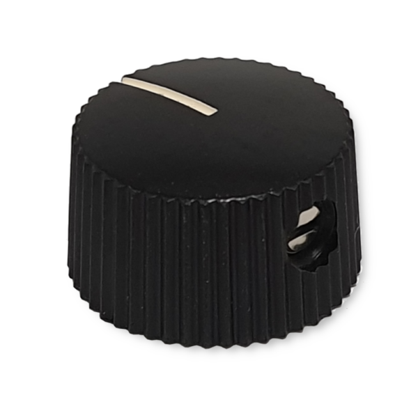 Fender amplifier knob black