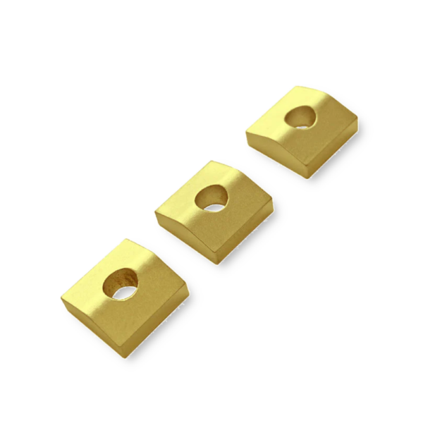 Floyd Rose FR1NCBSG nut clamping blocks satin gold