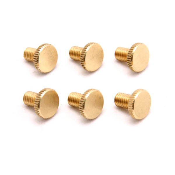 Floyd Rose FROFTSBRASSP fine tuning screws M5x8 brass