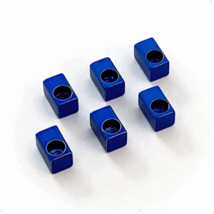 Floyd Rose FROSLIBLP string lock inserts blue