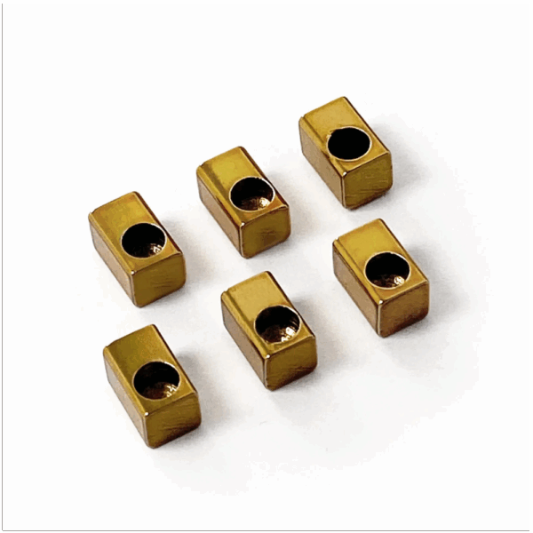 Floyd Rose FROSLIGDP string lock inserts gold