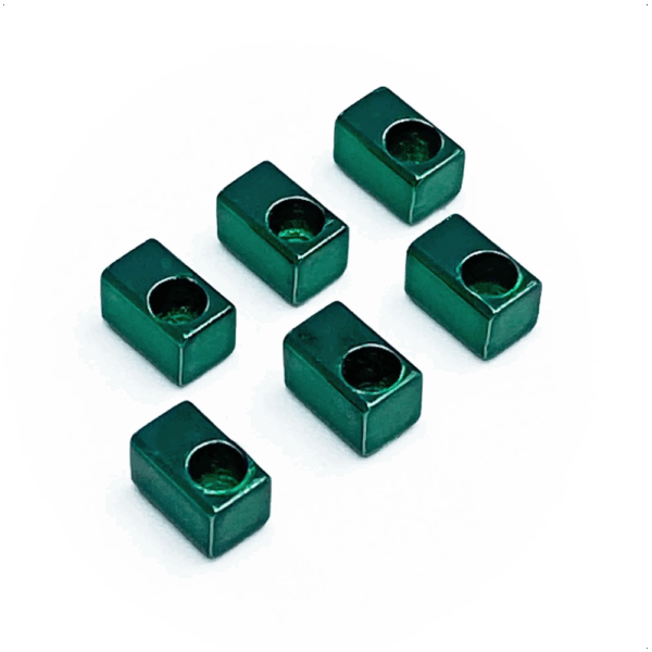 Floyd Rose FROSLIGNP string lock inserts green