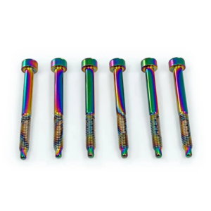 Floyd Rose FROSLSBCP string lock screws M4x40 burnt chrome