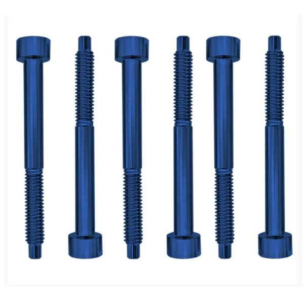 Floyd Rose FROSLSBLP string lock screws M4x40 blue