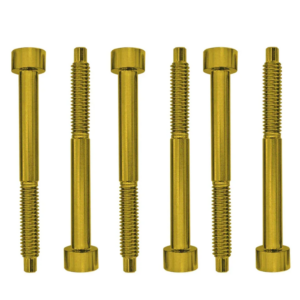 Floyd Rose FROSLSGDP string lock screws M4x40 gold