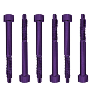 Floyd Rose FROSLSPLP string lock screws M4x40 purple