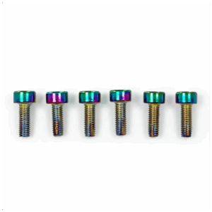 Floyd Rose FROSMSBCP saddle screws burnt chrome