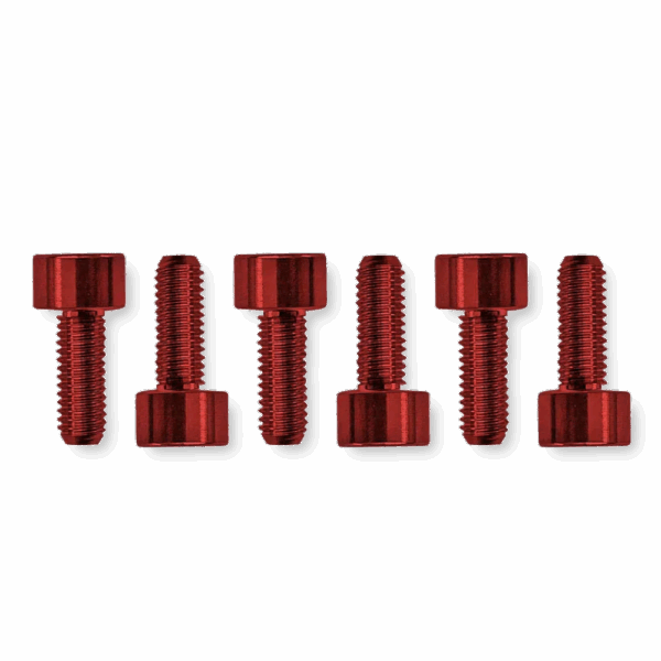 Floyd Rose FROSMSRD saddle screws red