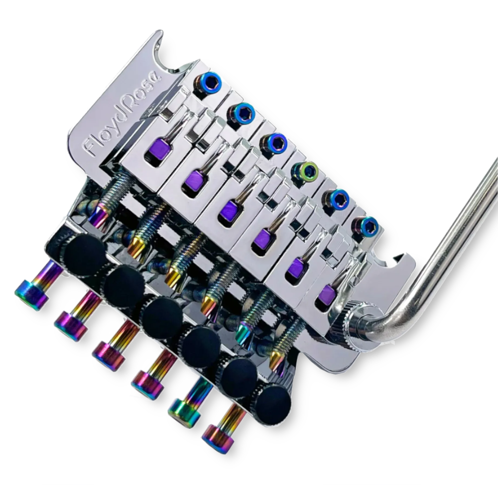 Floyd Rose FRT100-BC original tremolo chrome-burnt chrome