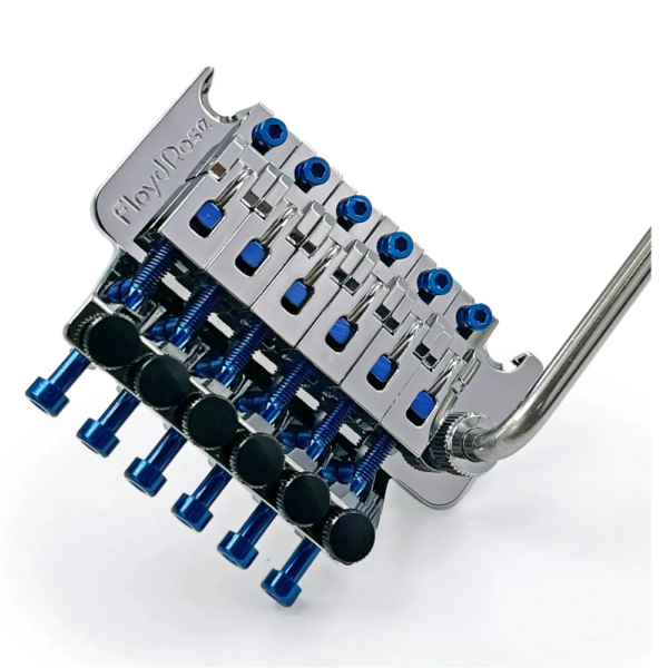 Floyd Rose FRT100-BL original tremolo chrome-blue