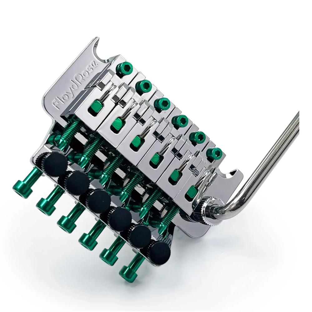 Floyd Rose FRT100-GN original tremolo chrome-green