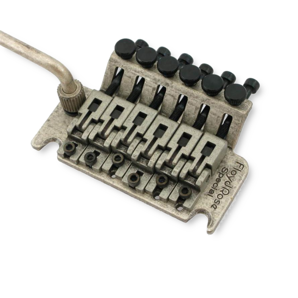 Floyd Rose FRTS-6000AS Special tremolo set, antique silver - Afbeelding 3