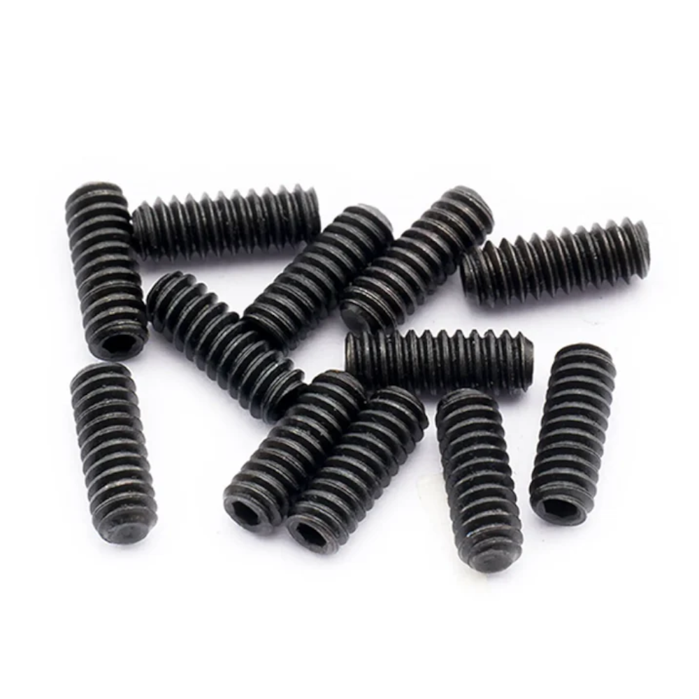 MusicLily brugzadelschroef imbus 8 mm USA UNC#4-40x5/16, zwart, 12 stuks - Image 2