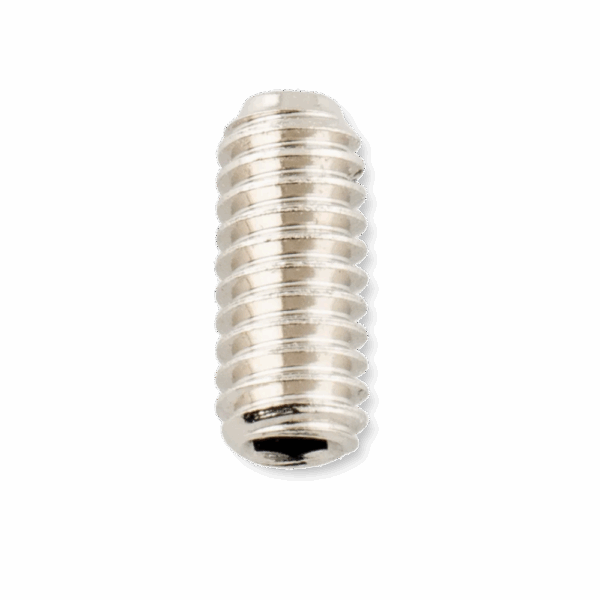 ML brugzadelschroef 4-48x1-4 nickel 12 pcs