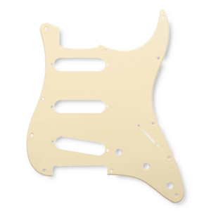 Slagplaat stratocaster 11H 1-ply cream
