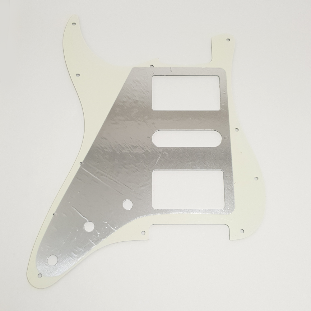 MusicLily MX1378IV stratocaster slagplaat mint ivory 3-ply - Afbeelding 5