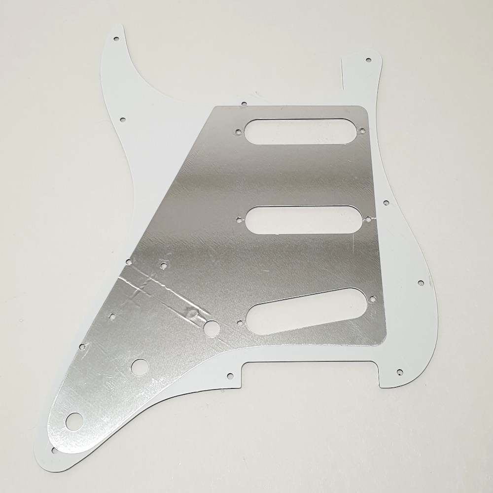 MusicLily MX0111 stratocaster slagplaat white 3-ply, 3 x single coil - Afbeelding 4