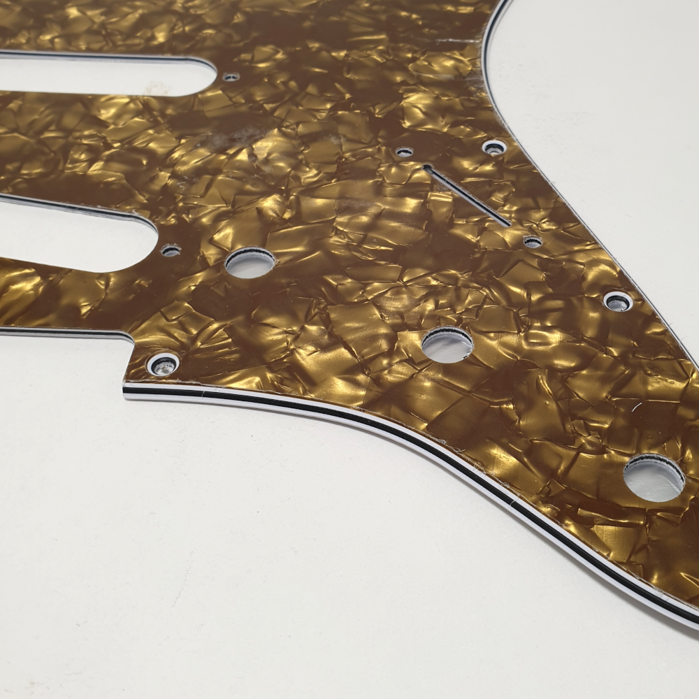 Fleor stratocaster slagplaat gold pearl - Image 3