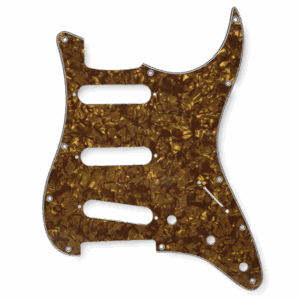 Slagplaat stratocaster gold pearl 11H