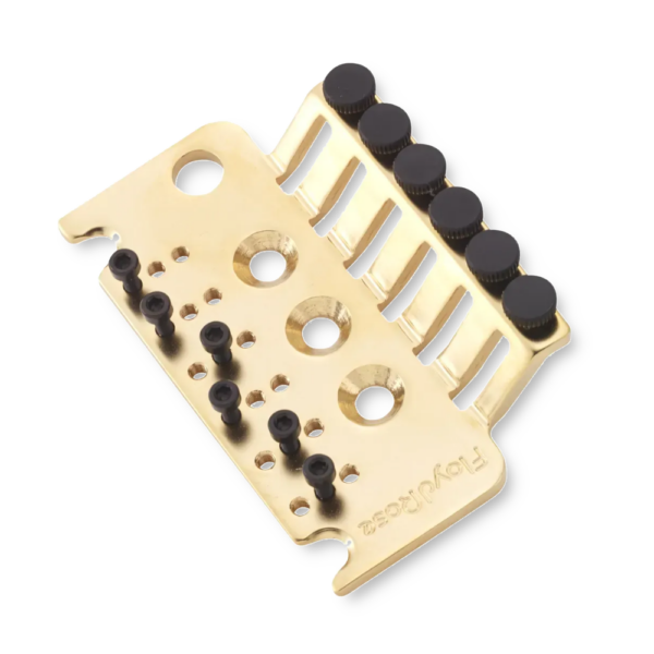 Floyd Rose FRS2TBPSG base plate satin gold