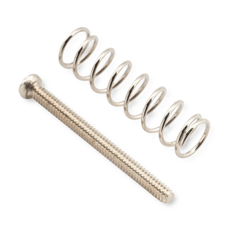 ML 3088NK humbucker schroef & veertje UNC3-48 nickel