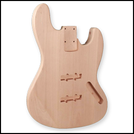 Jazz bass body's