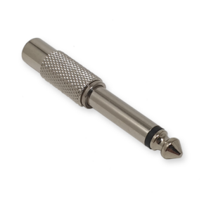 Adam Hall 7540 verloopplug 6,3m jack - RCA cinch