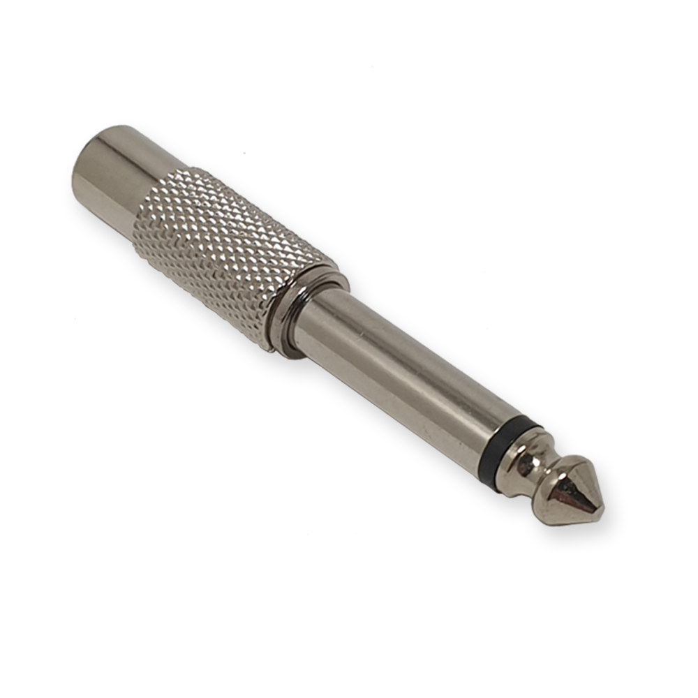 Adam Hall 7540 verloopplug 6,3m jack - RCA cinch