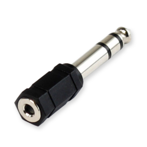 Adam Hall 7543 verloopplug adapter 3,5 - 6,3 jack stereo