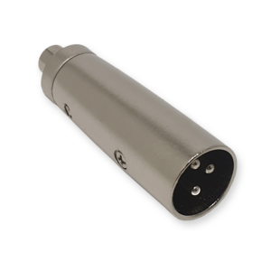 Adam Hall 7857 verloopplug RCA cinch - XLR male