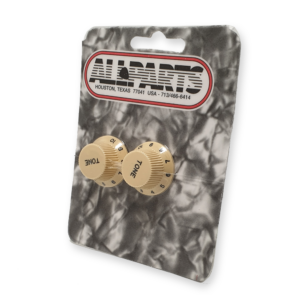Allparts stratocaster bell tone knop, cream PK-0153-028