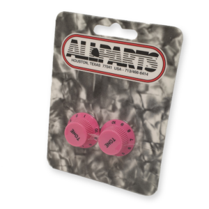 Allparts stratocaster bell tone knop, roze PK-0153-030