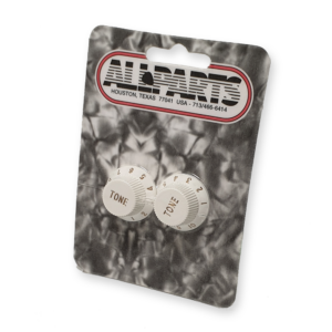Allparts stratocaster bell tone knop, wit PK-0153-025