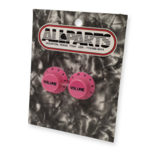 Allparts stratocaster bell volume knop, roze PK-0154-030