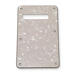 Fleor stratocaster back cover aged pearl