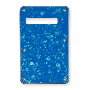 Fleor stratocaster back cover blue pearl