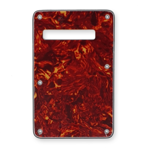 Fleor stratocaster back cover red tortoise
