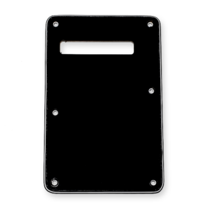 Fleor stratocaster back cover 3-ply zwart