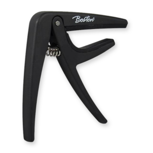 Boston BC-85-BK capo voor staalsnaar gitaar
