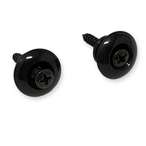 Boston EP-HN-B draagriem knop 17 mm, zwart