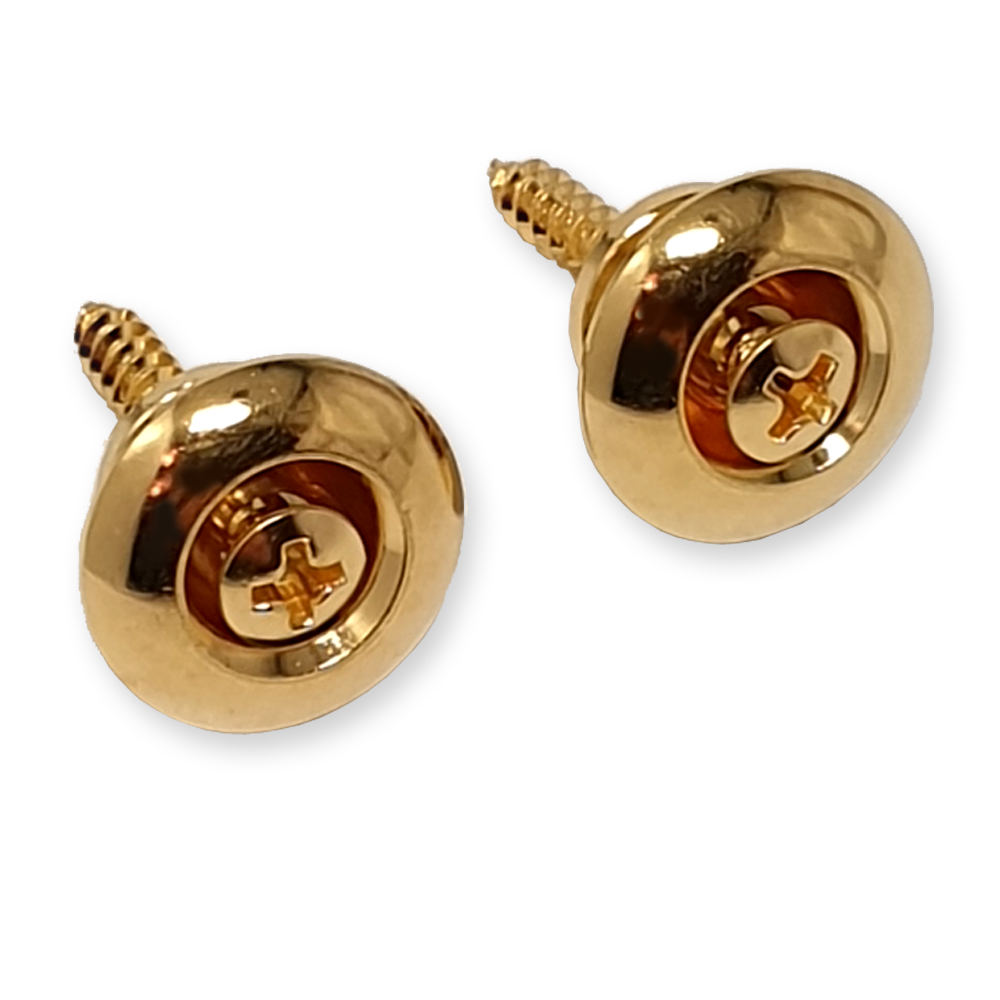 Boston EP-HN-G draagriem knop 17 mm, gold
