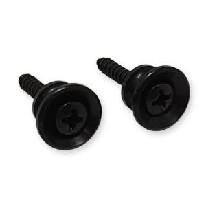 Boston EP-K-B draagriem knop 13 mm, zwart