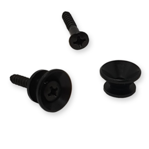 Boston EP-L-B draagriem knop 14 mm, zwart