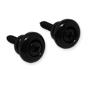 Boston EP-R-B draagriem knop 14 mm, zwart