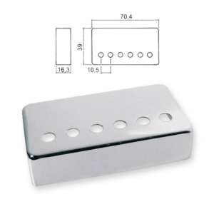 Boston HPC-20-NIR bridge pickup cover, nickel