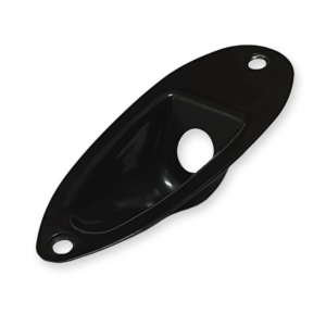 Boston JP-2-B output jack plate, zwart
