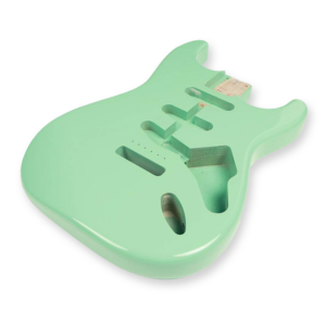 Boston JST3ASGR stratocaster 3-piece alder body, surf green